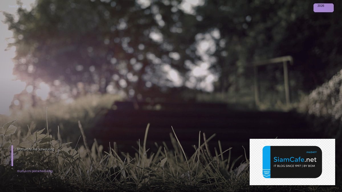 multus cni pod scheduling