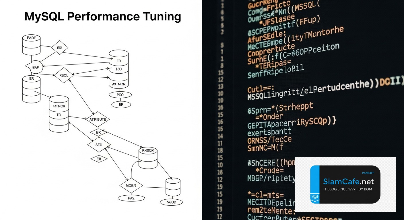MySQL Performance Tuning — คู่มือฉบับสมบูรณ์ 2026