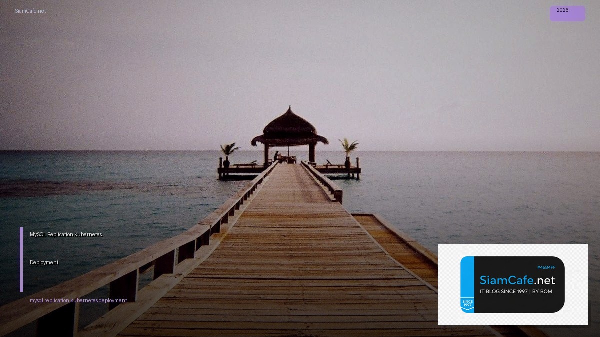 mysql replication kubernetes deployment