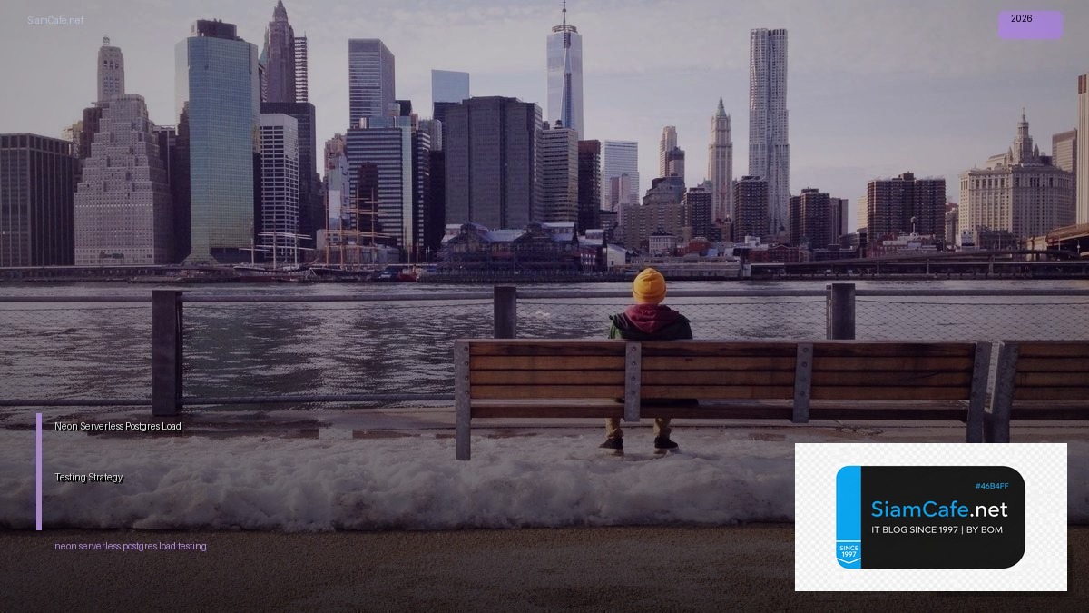 neon serverless postgres load testing strategy