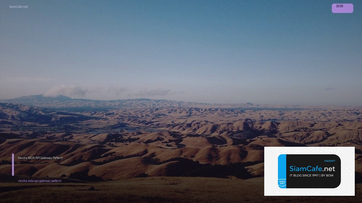 nextra mdx api gateway pattern