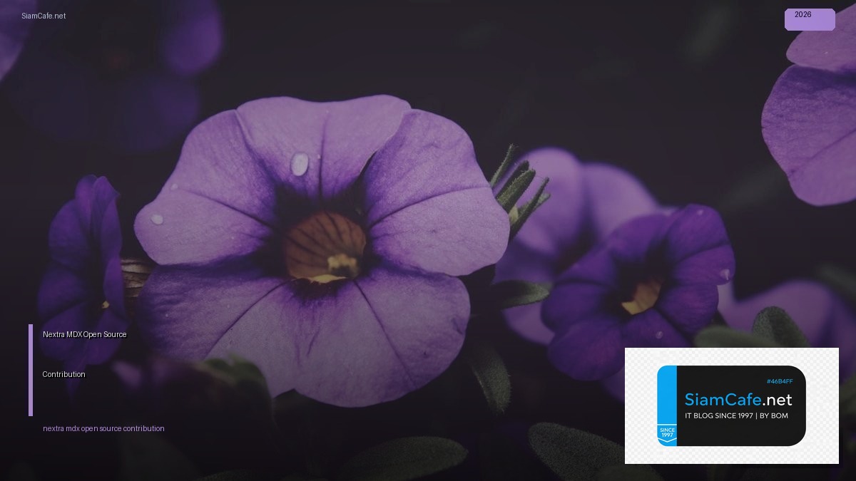 nextra mdx open source contribution