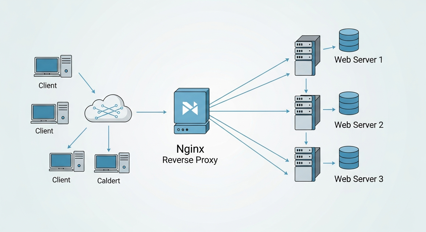 Nginx Reverse Proxy — คู่มือฉบับสมบูรณ์ 2026