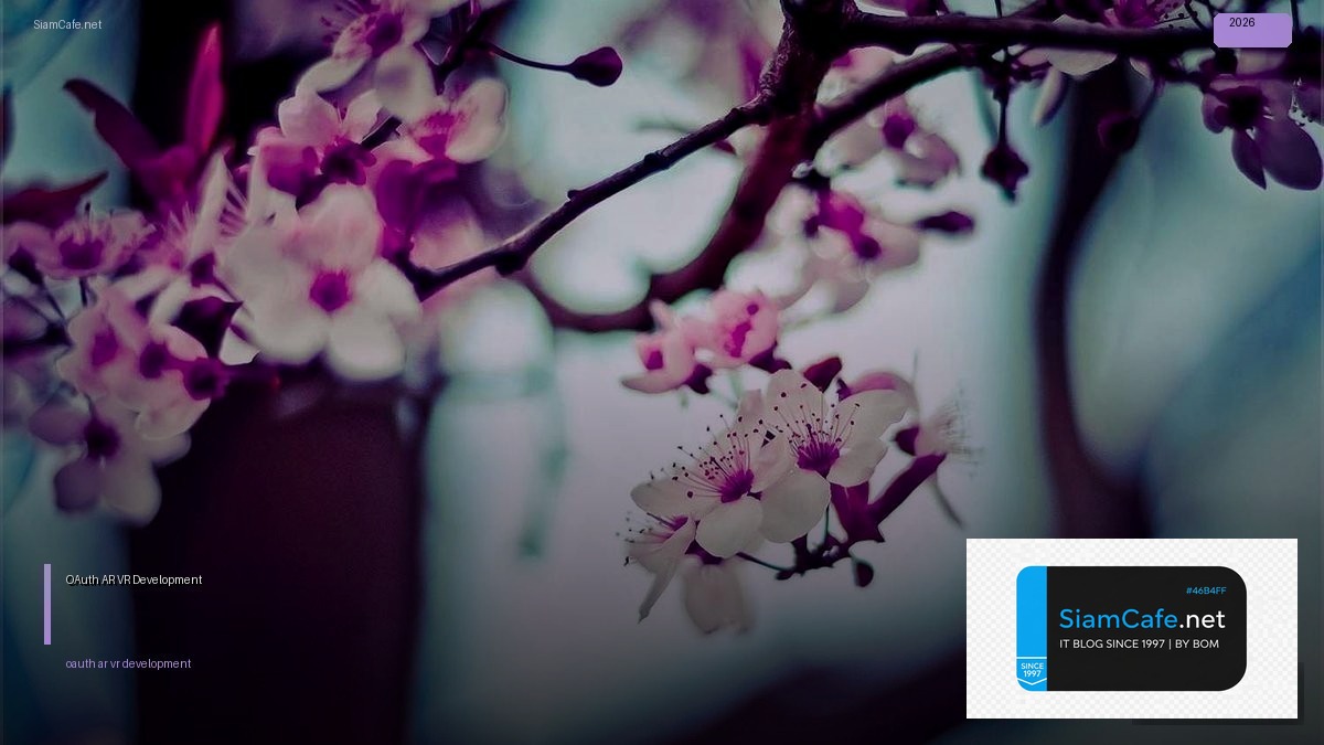 oauth 21 ar vr development