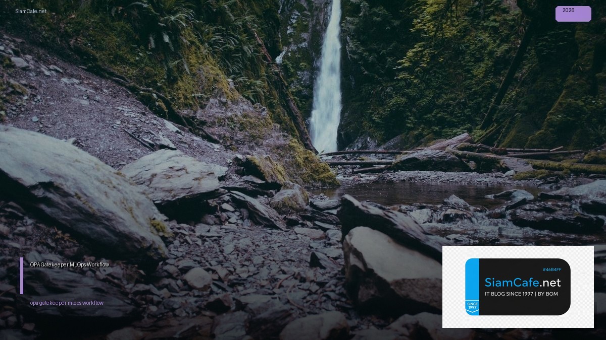 opa gatekeeper mlops workflow