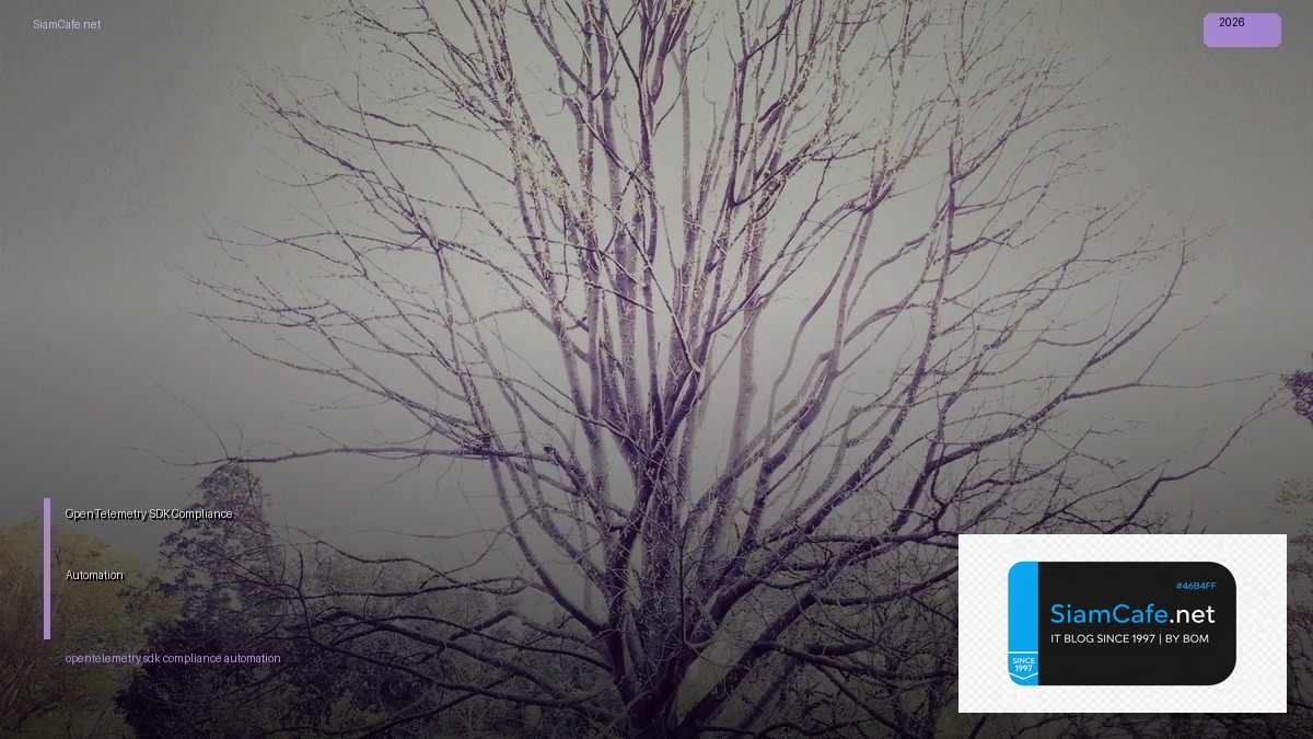 opentelemetry sdk compliance automation