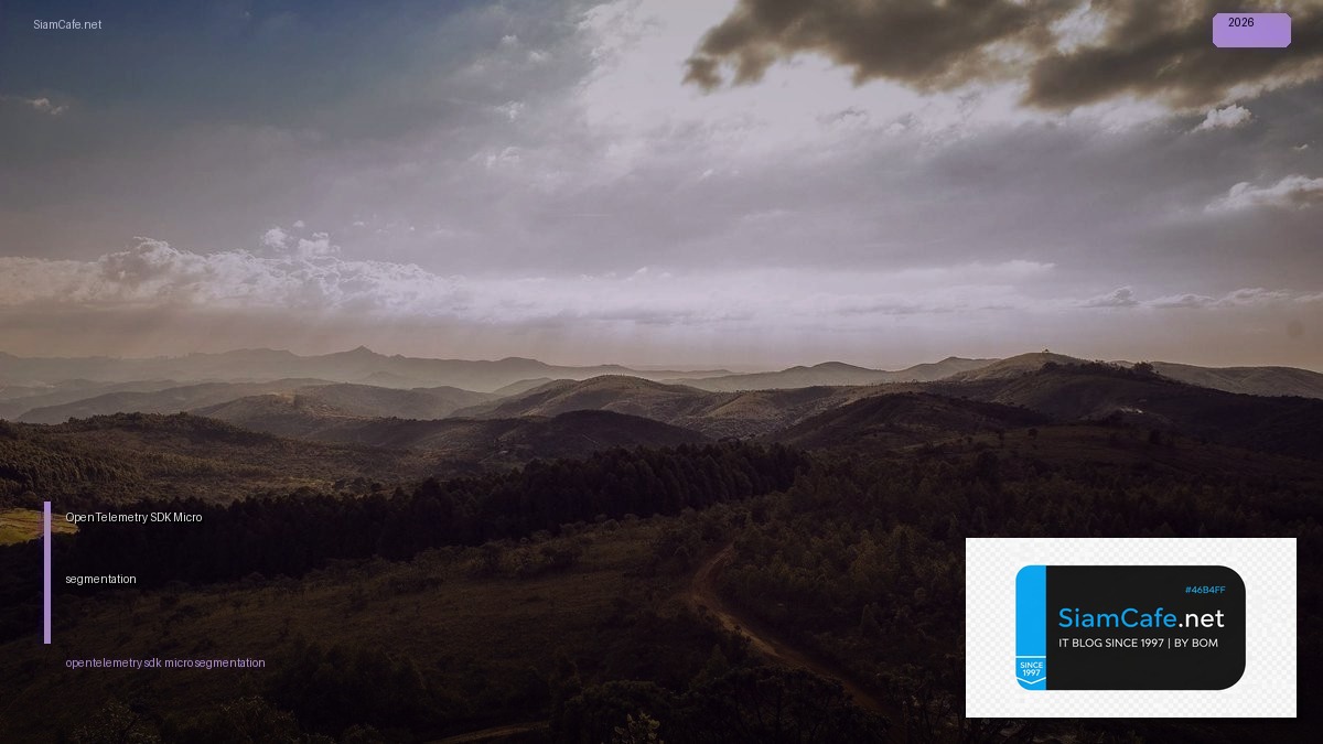 opentelemetry sdk micro segmentation