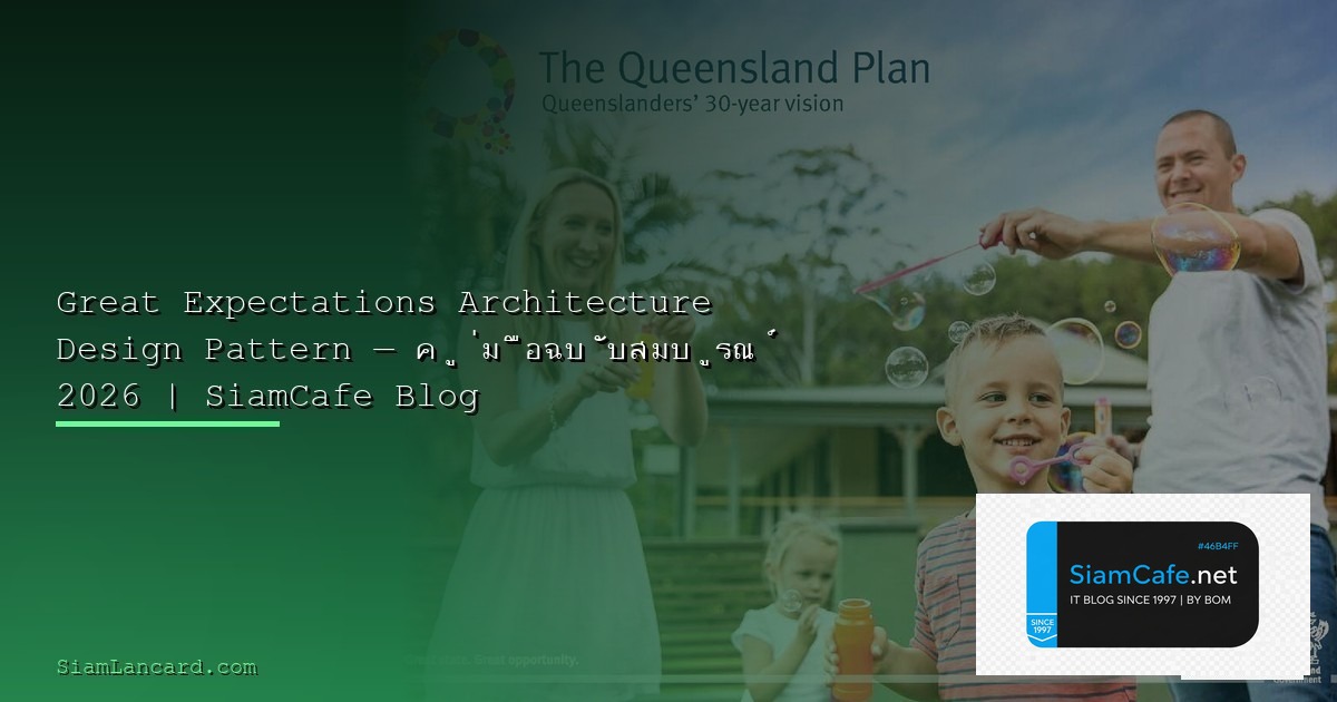 Opsgenie Alert Architecture Design Pattern — คู่มือฉบับสมบูรณ์ 2026 | SiamCafe Blog