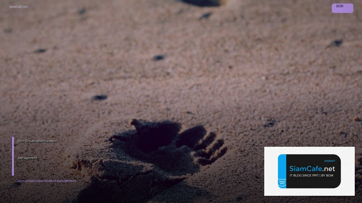 ovirt virtualization incident management