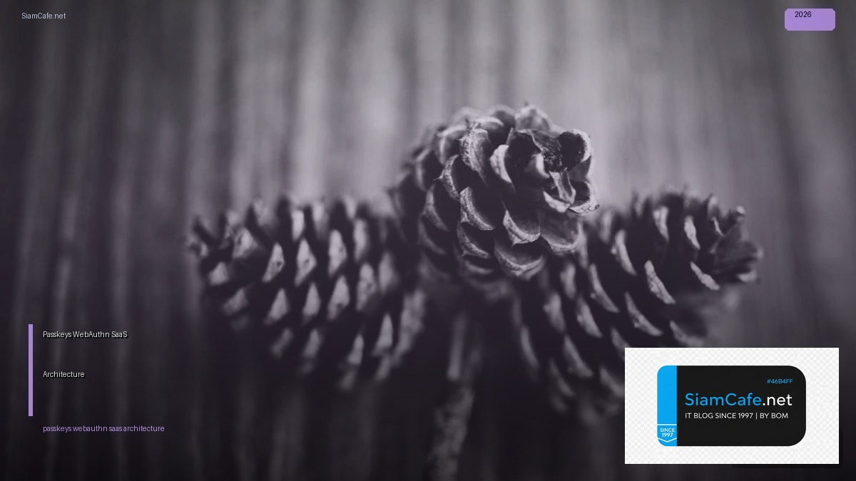 passkeys webauthn saas architecture