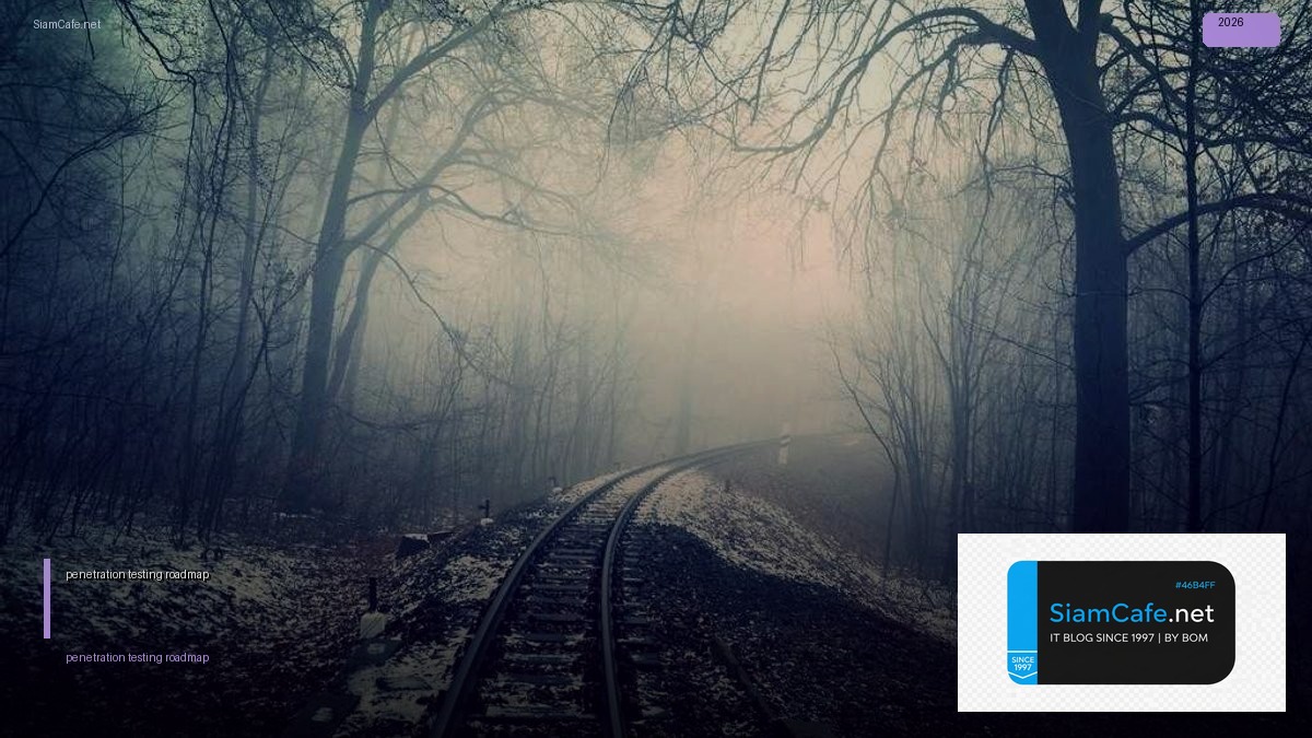 penetration testing roadmap — คู่มือฉบับสมบูรณ์ 2026 | SiamCafe Blog