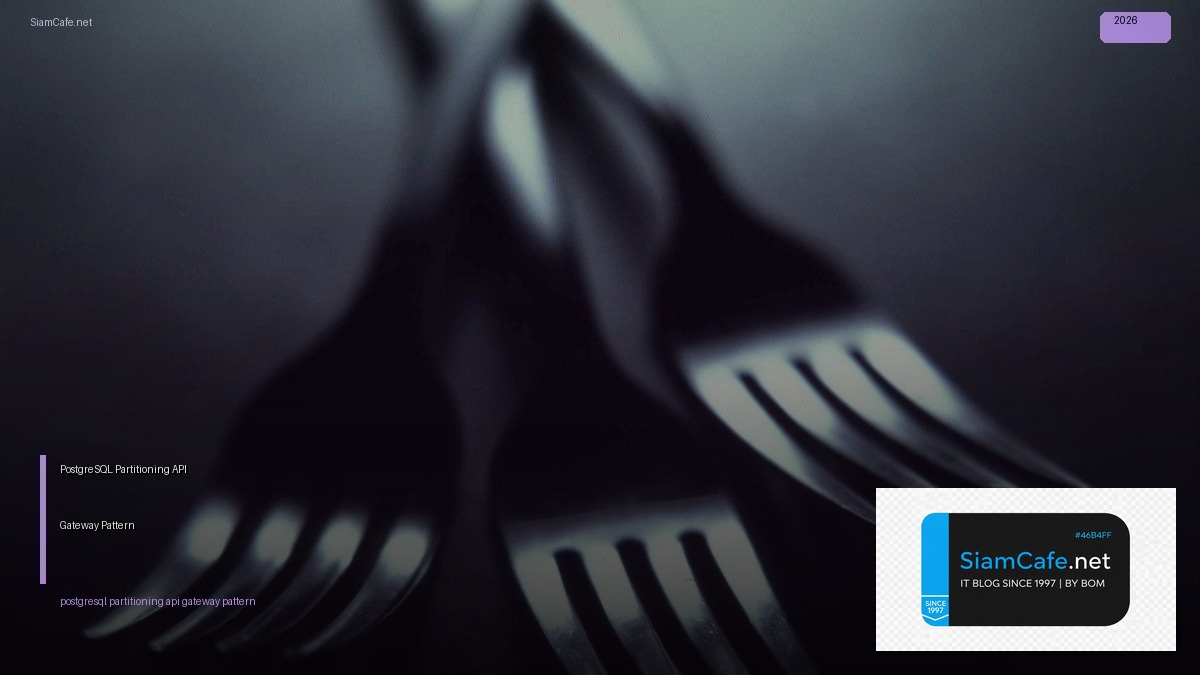 postgresql partitioning api gateway pattern