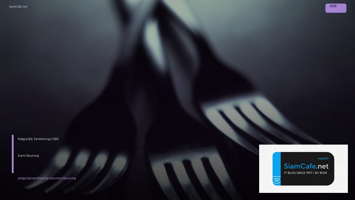 postgresql partitioning cqrs event sourcing