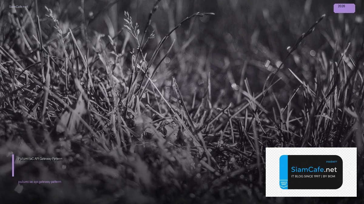 pulumi iac api gateway pattern