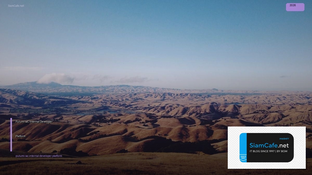 pulumi iac internal developer platform