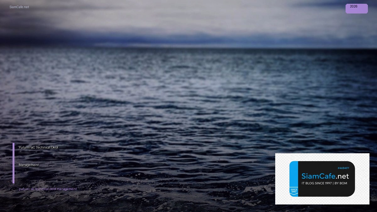 pulumi iac technical debt management