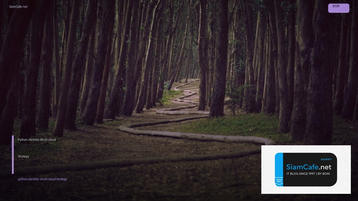 python alembic multi cloud strategy