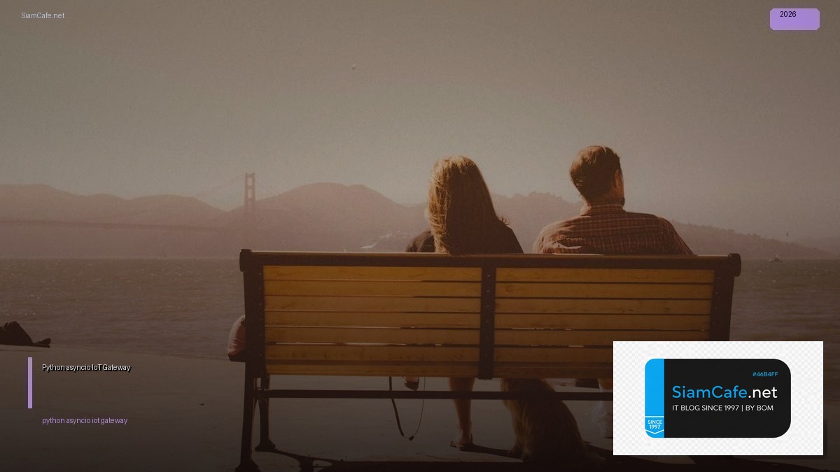 python asyncio iot gateway