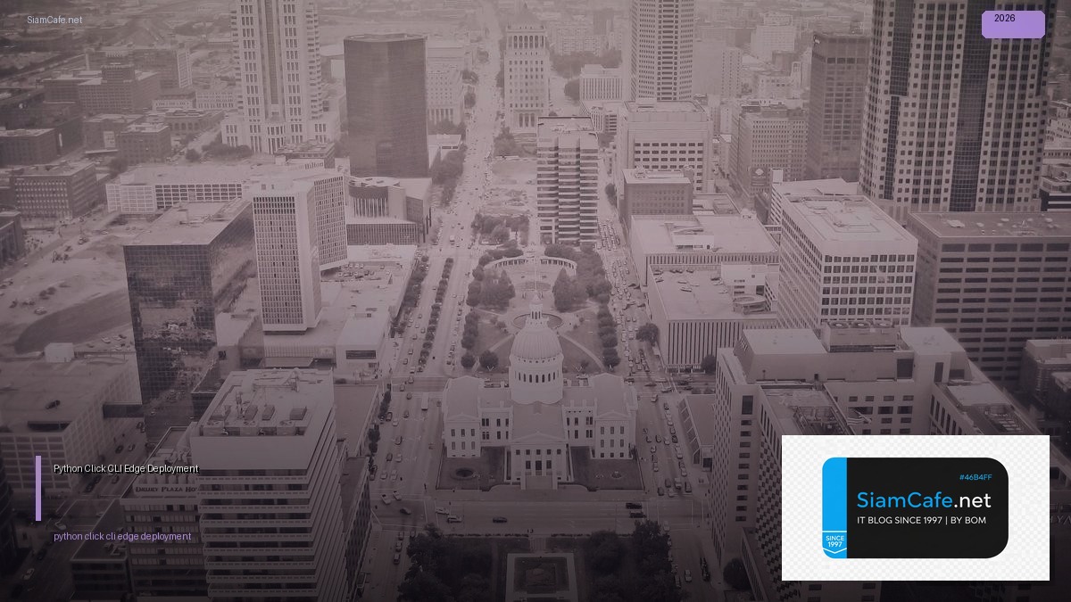 python click cli edge deployment