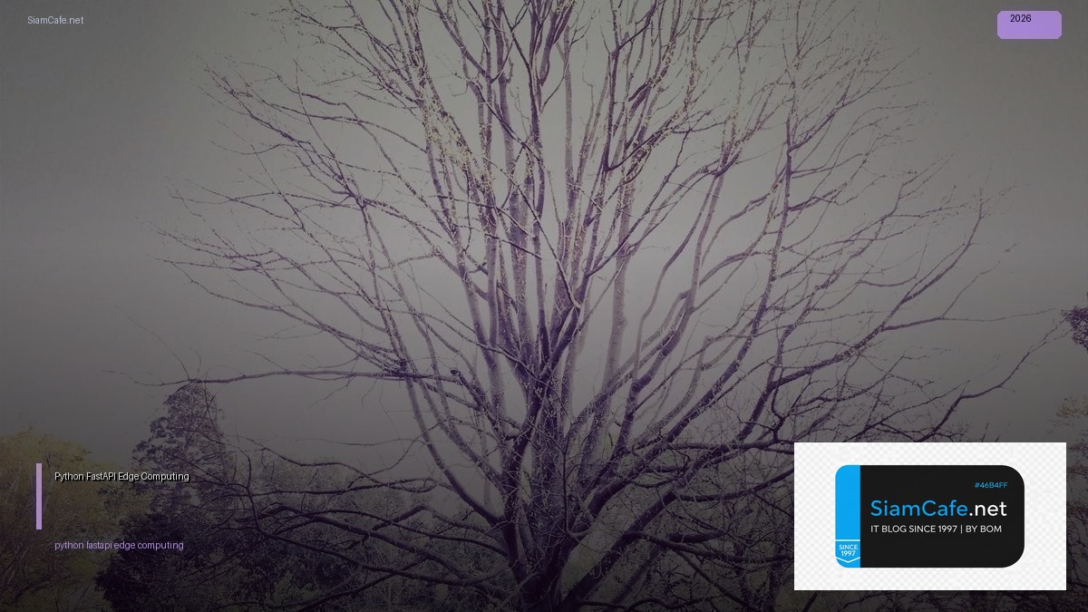 python fastapi edge computing