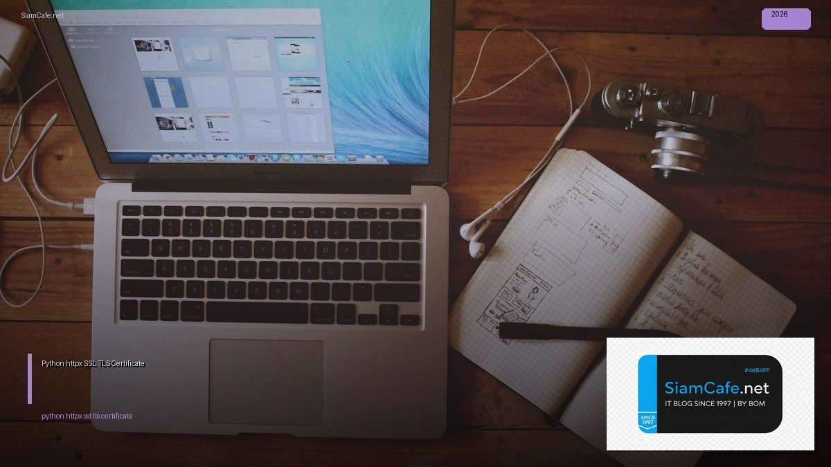 Python httpx SSL TLS Certificate — คู่มือฉบับสมบูรณ์ 2026 | SiamCafe Blog