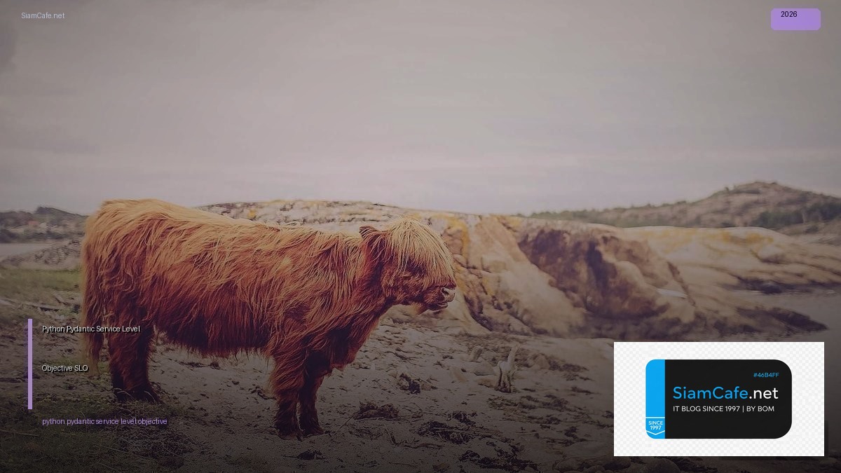 python pydantic service level objective slo