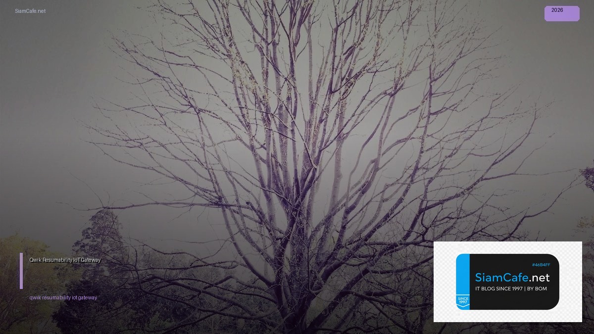 qwik resumability iot gateway