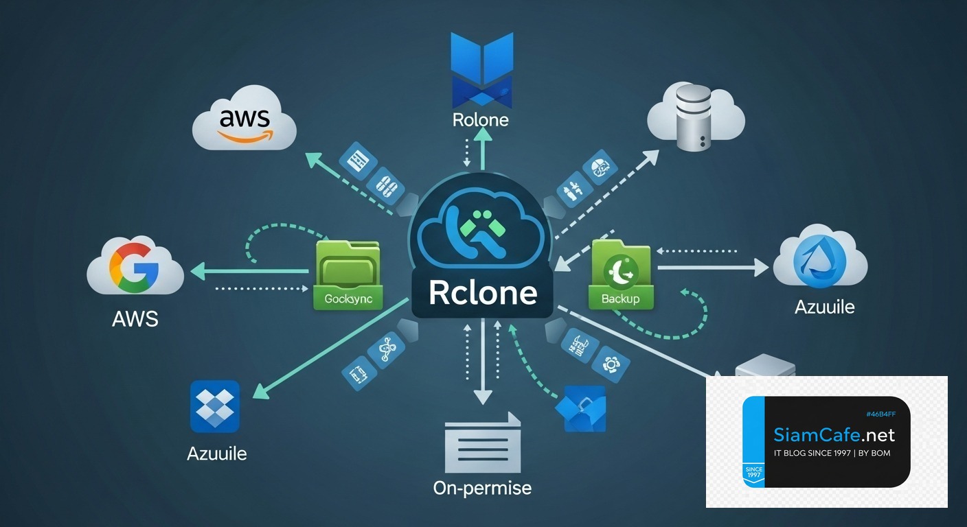 Rclone Cloud Sync — คู่มือฉบับสมบูรณ์ 2026