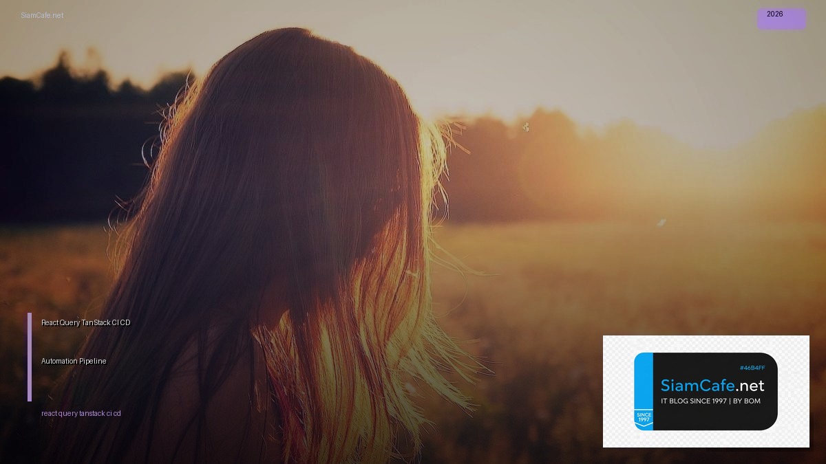 react query tanstack ci cd automation pipeline