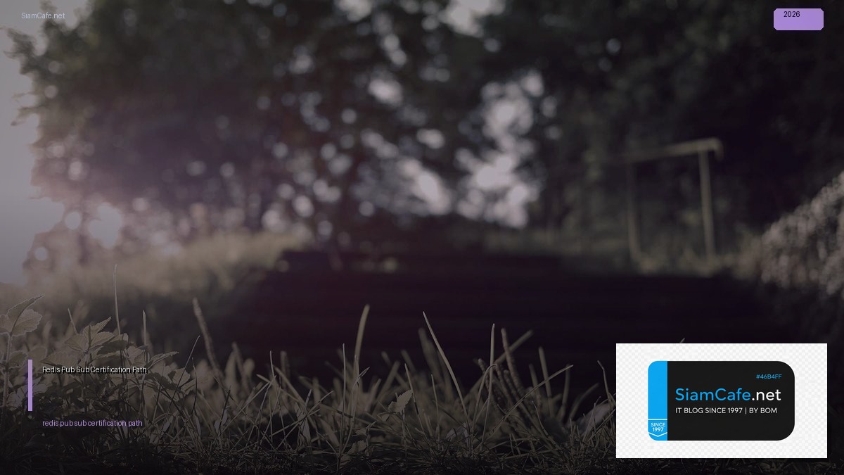 redis pub sub certification path