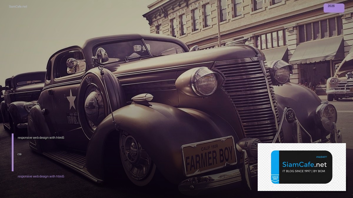 responsive web design with html5 and css