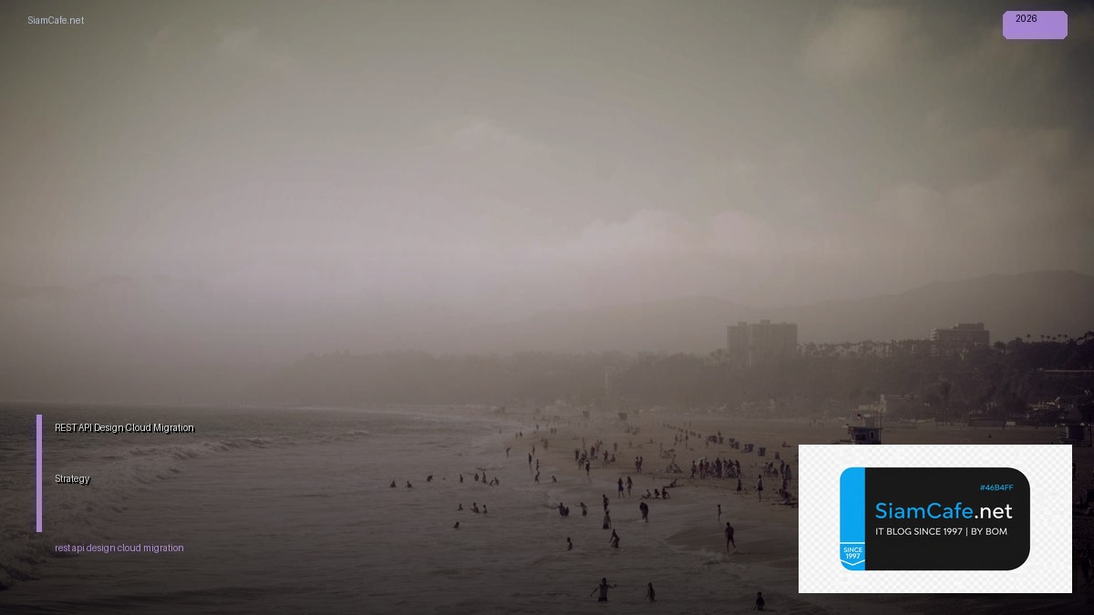 rest api design cloud migration strategy