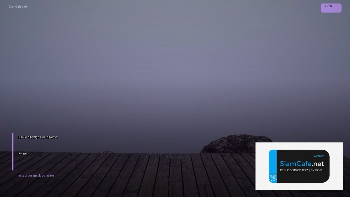 rest api design cloud native design