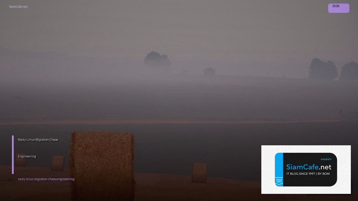 rocky linux migration chaos engineering