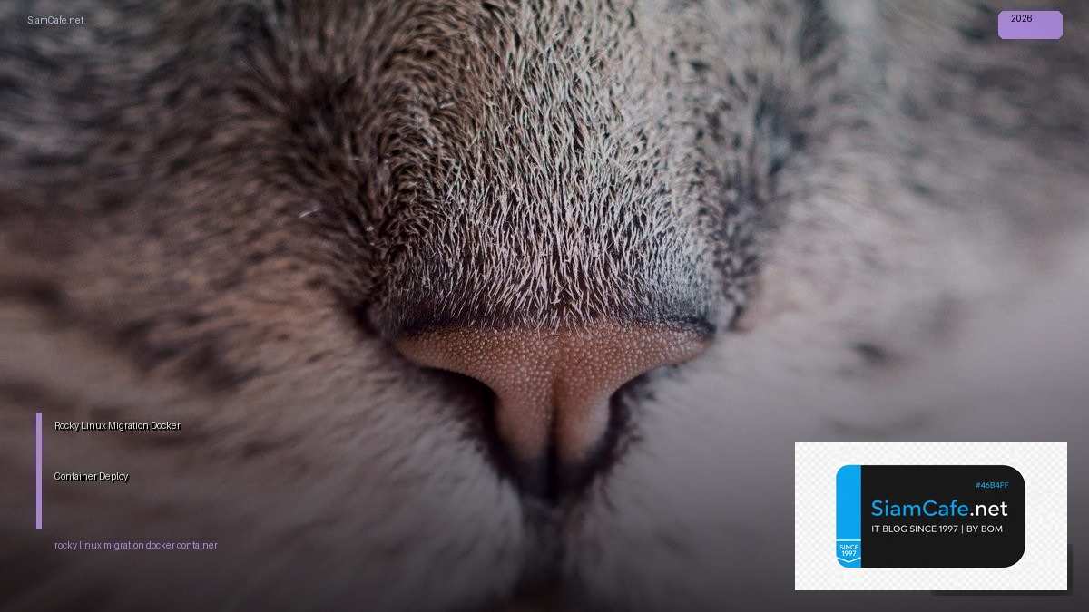 rocky linux migration docker container deploy