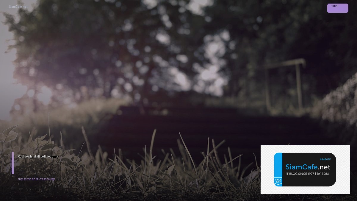 rust serde shift left security