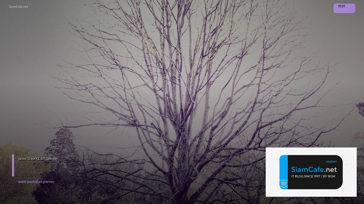 saleor graphql iot gateway