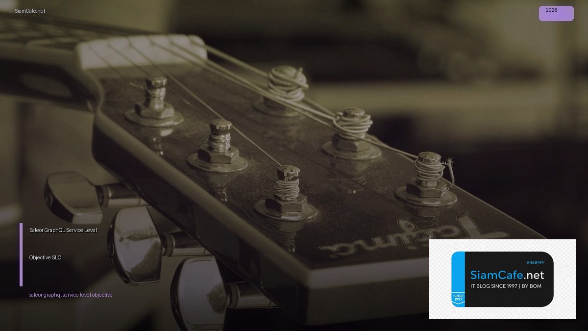 saleor graphql service level objective slo