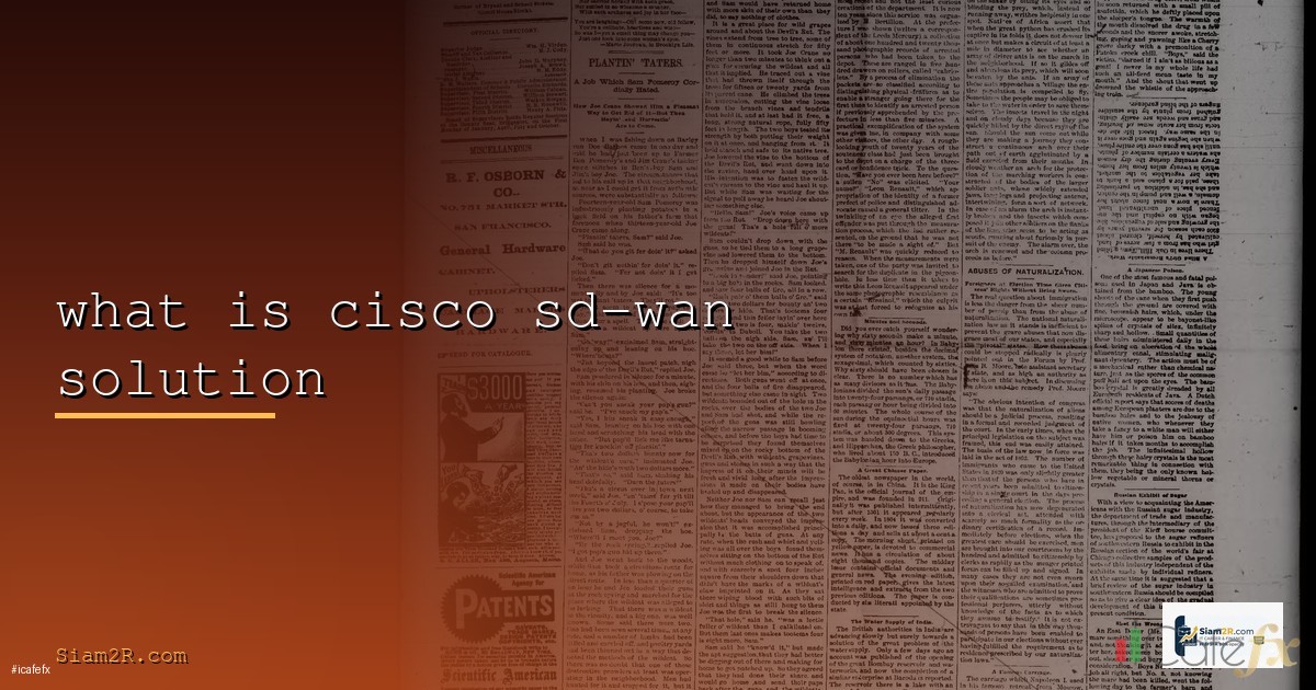 SD-WAN Architecture Chaos Engineering — คู่มือฉบับสมบูรณ์ 2026 | SiamCafe Blog
