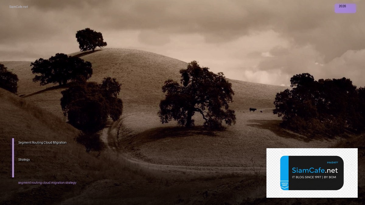 segment routing cloud migration strategy