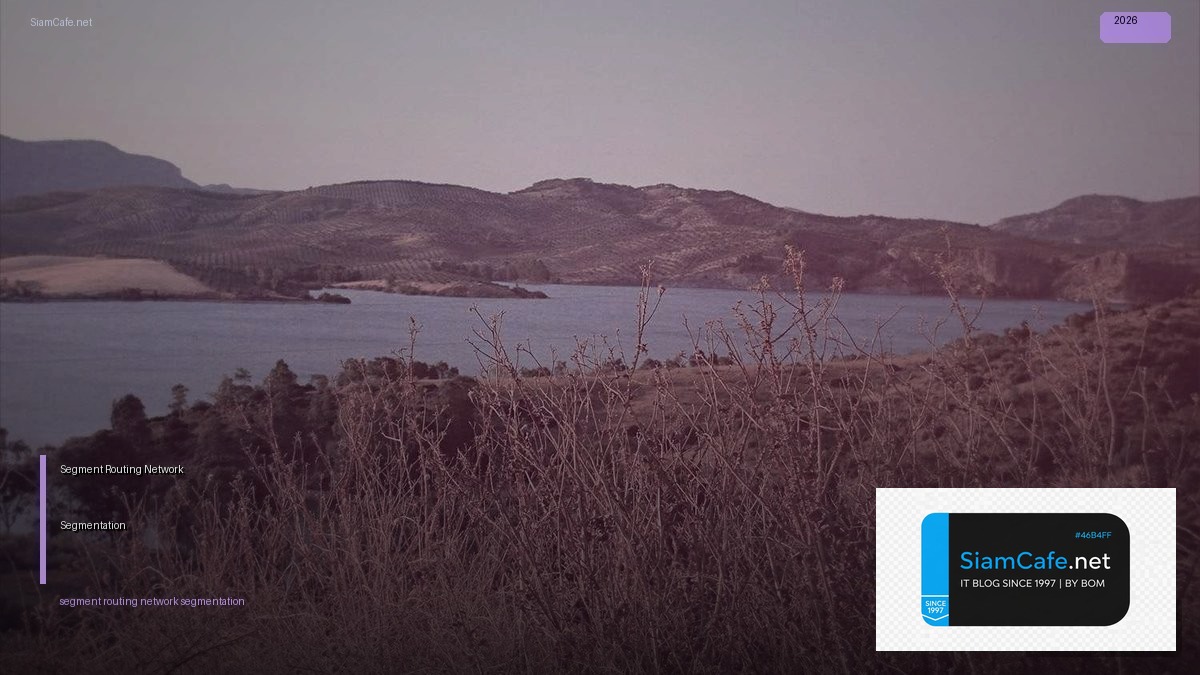 segment routing network segmentation