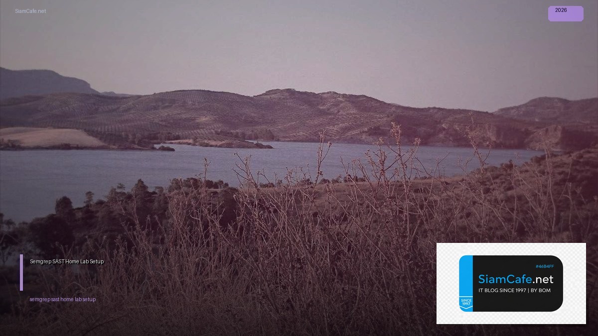 semgrep sast home lab setup