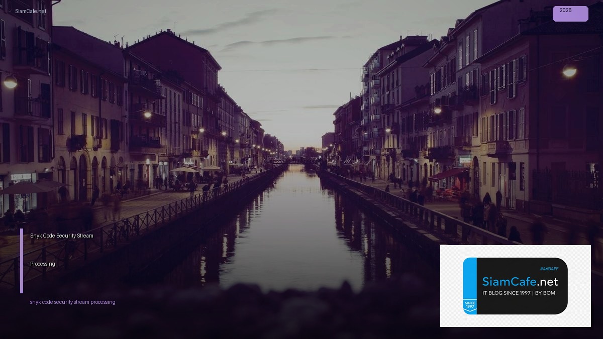 snyk code security stream processing