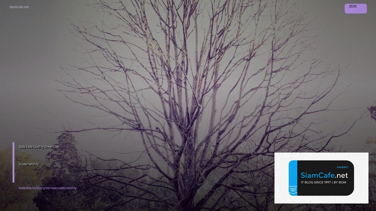 soda data quality greenops sustainability