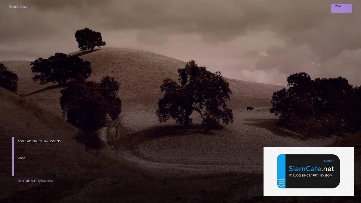 soda data quality low code no code