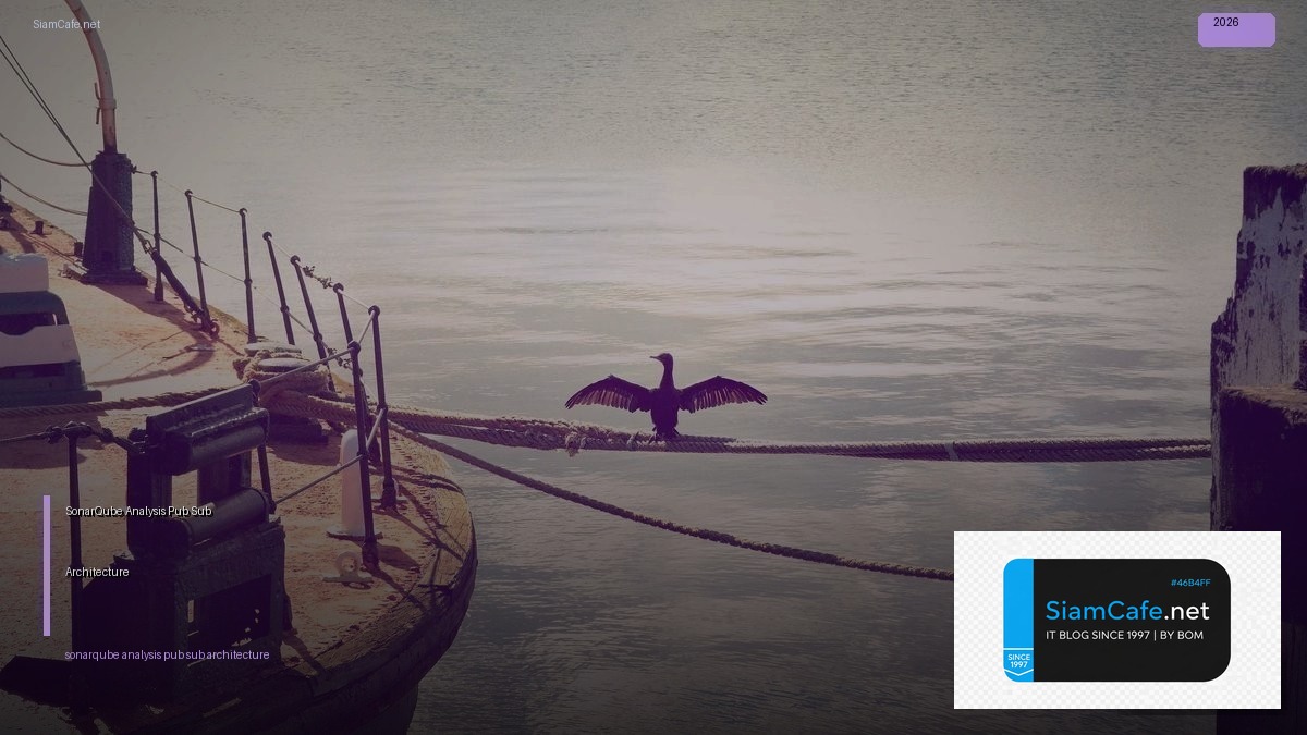 sonarqube analysis pub sub architecture