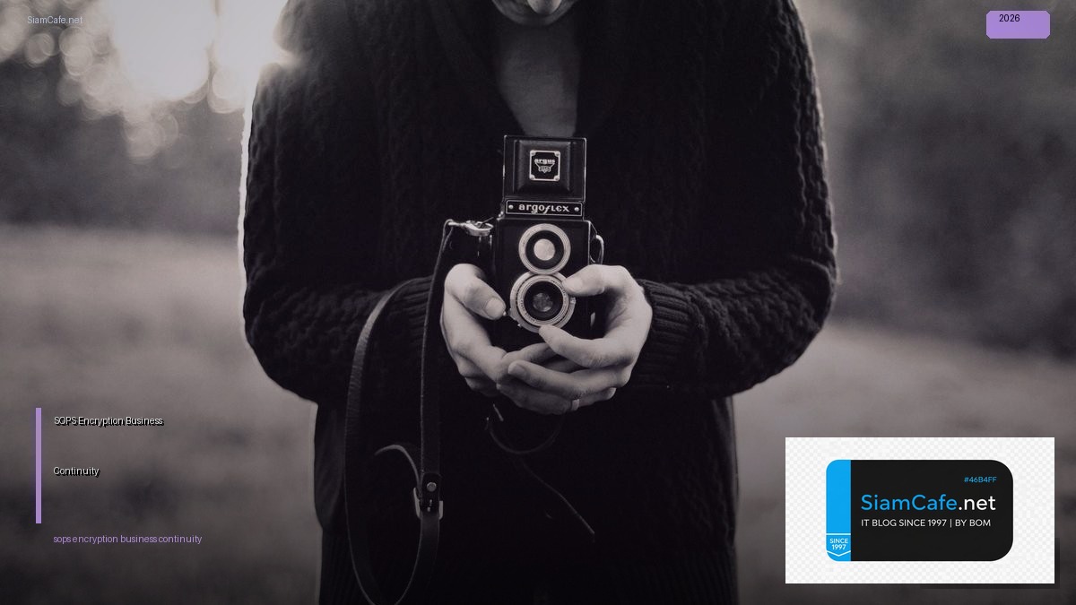 sops encryption business continuity