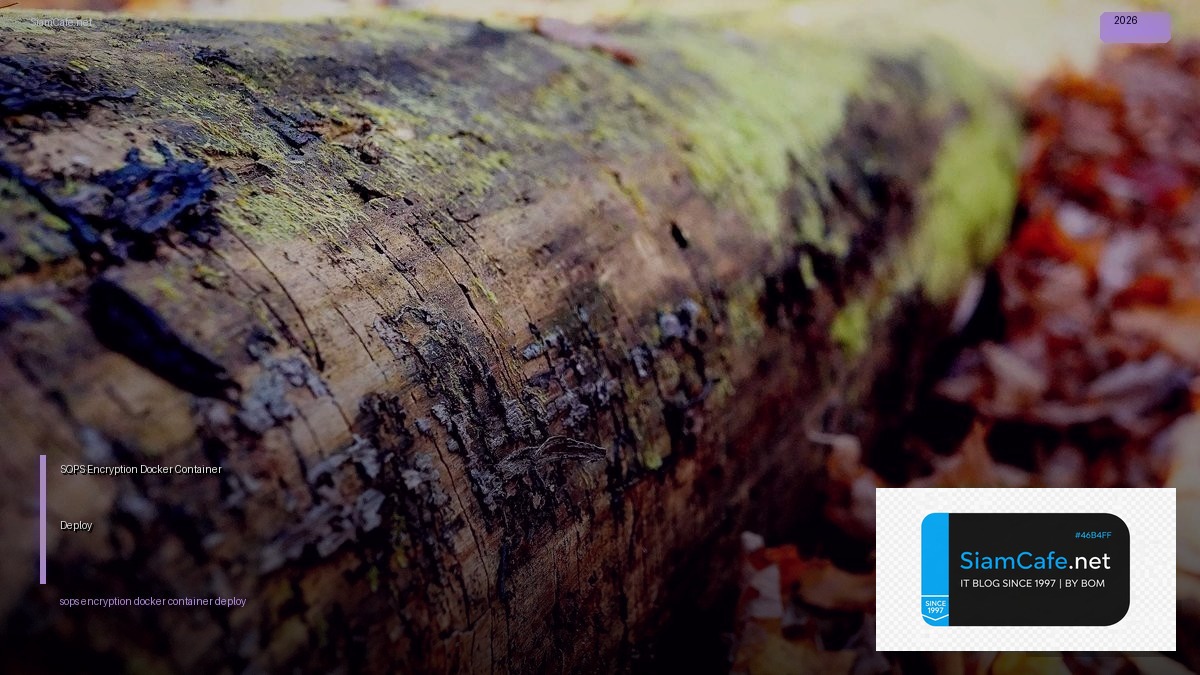 sops encryption docker container deploy