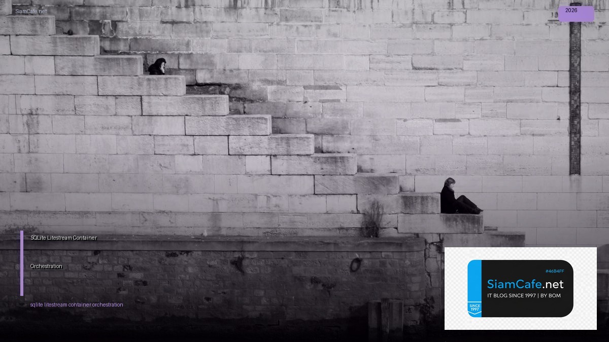 sqlite litestream container orchestration