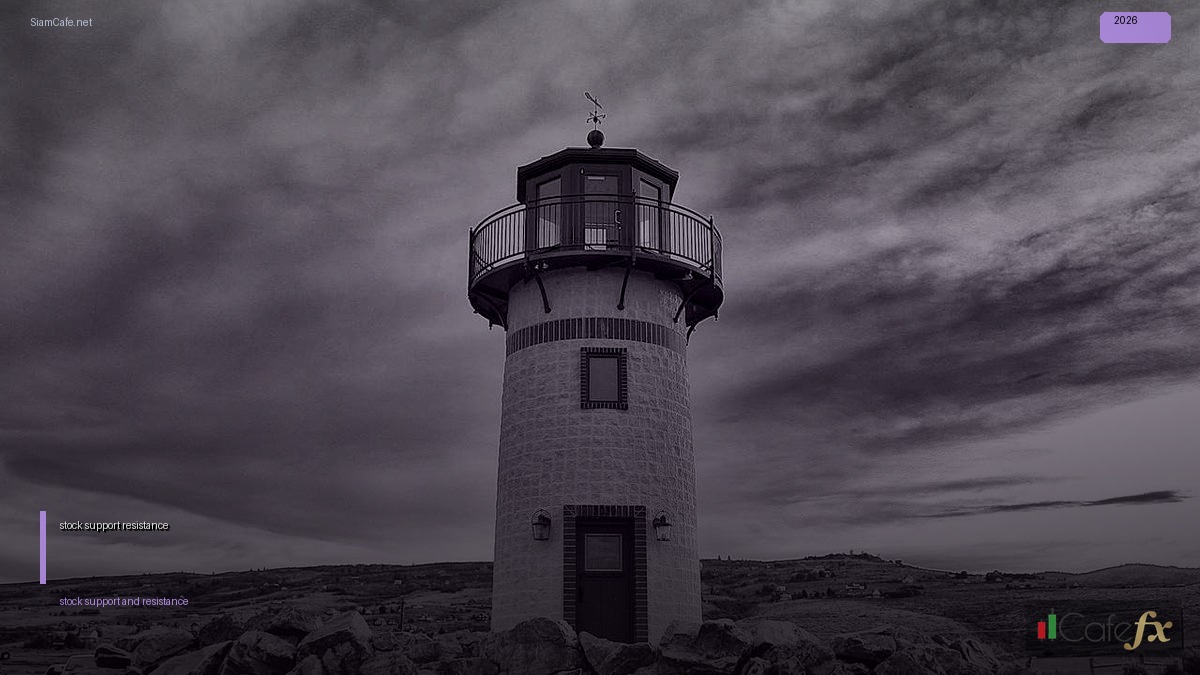 stock support and resistance | SiamCafe Blog